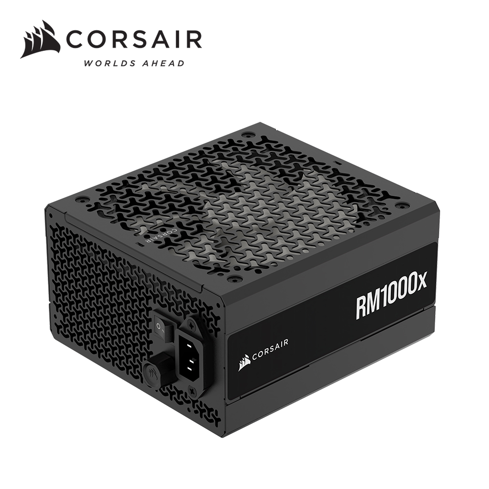 CORSAIR 海盜船 RM1000x 金牌1000W ATX3.1全模電源供應器