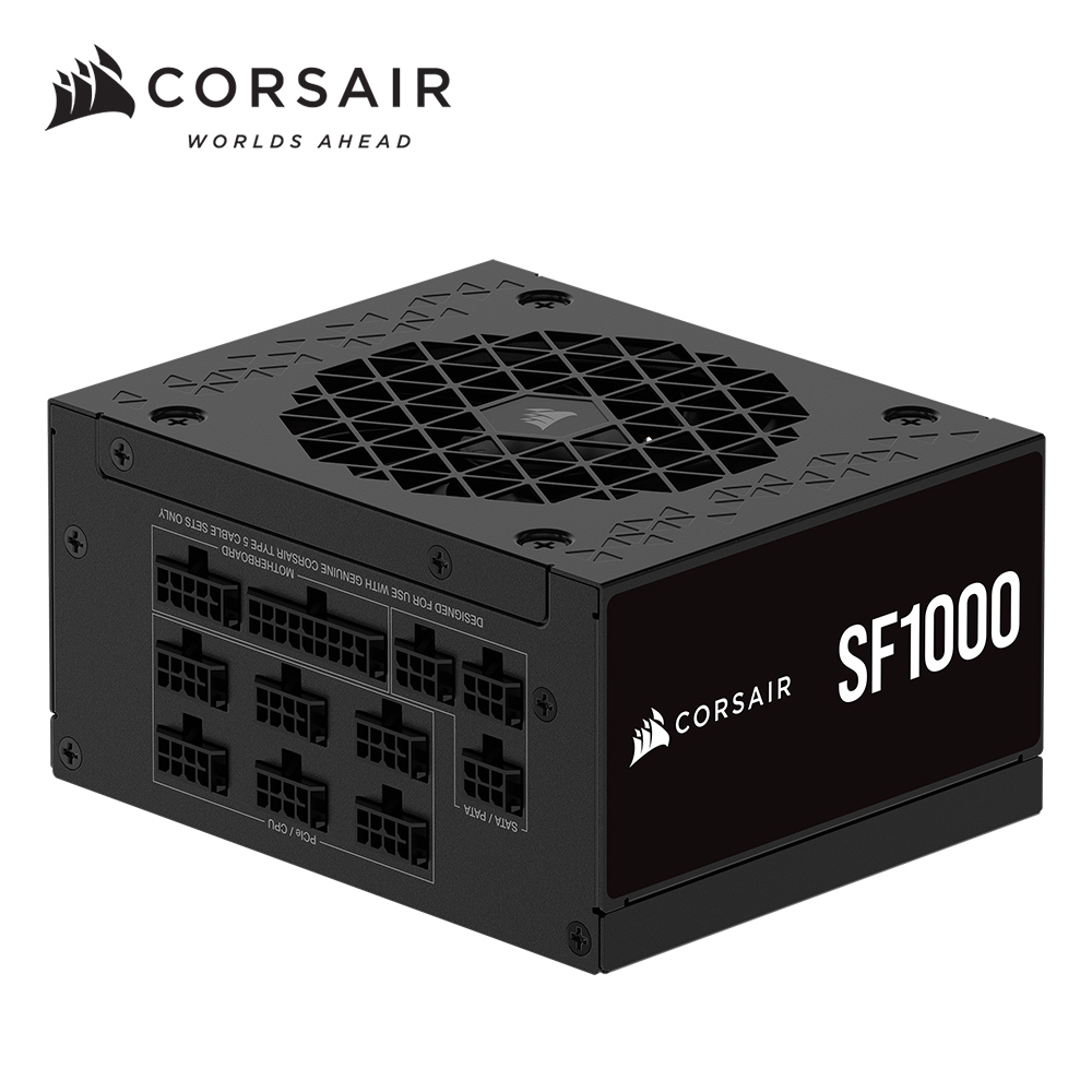 CORSAIR 海盜船 SFX 白金1000W ATX3.1全模電源供應器