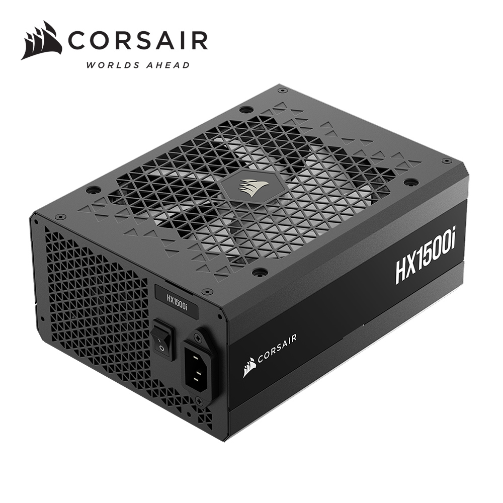 CORSAIR 海盜船 白金HX1500i 超靜音ATX3.1 全模電源供應器