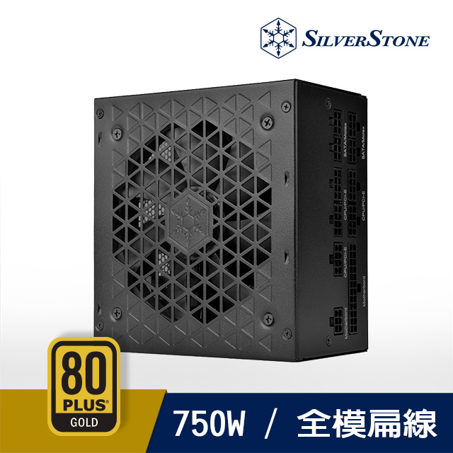 SilverStone 銀欣 DA750-G 750W 80 PLUS金牌認證全模組ATX電源