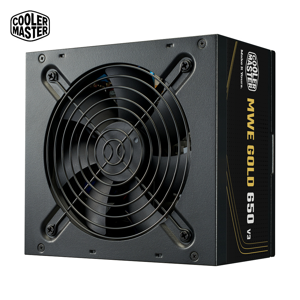 Cooler Master 酷碼 MWE GOLD 650W V3 ATX3.1 直出線 金牌 650W 電源供應器 黑色（其他規格）