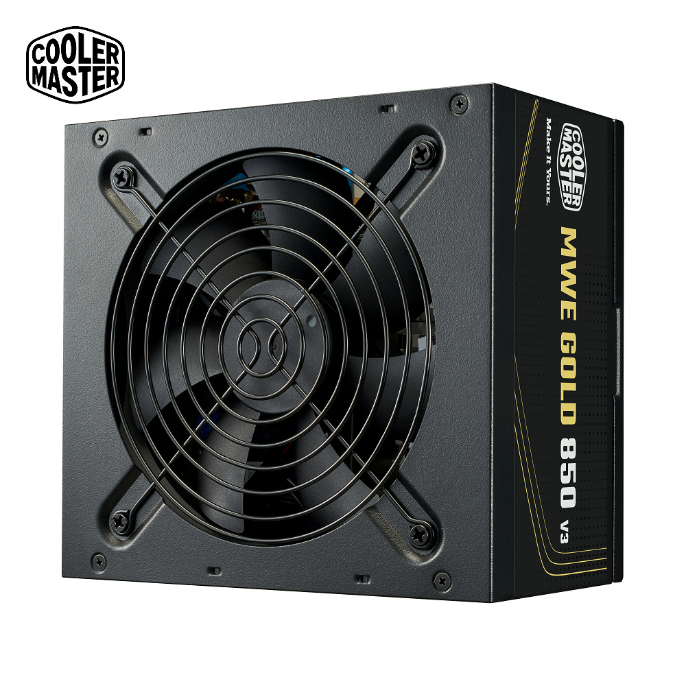 Cooler Master 酷碼 MWE GOLD 850W V3 ATX3.1 直出線 金牌 850w 電源供應器 黑色
