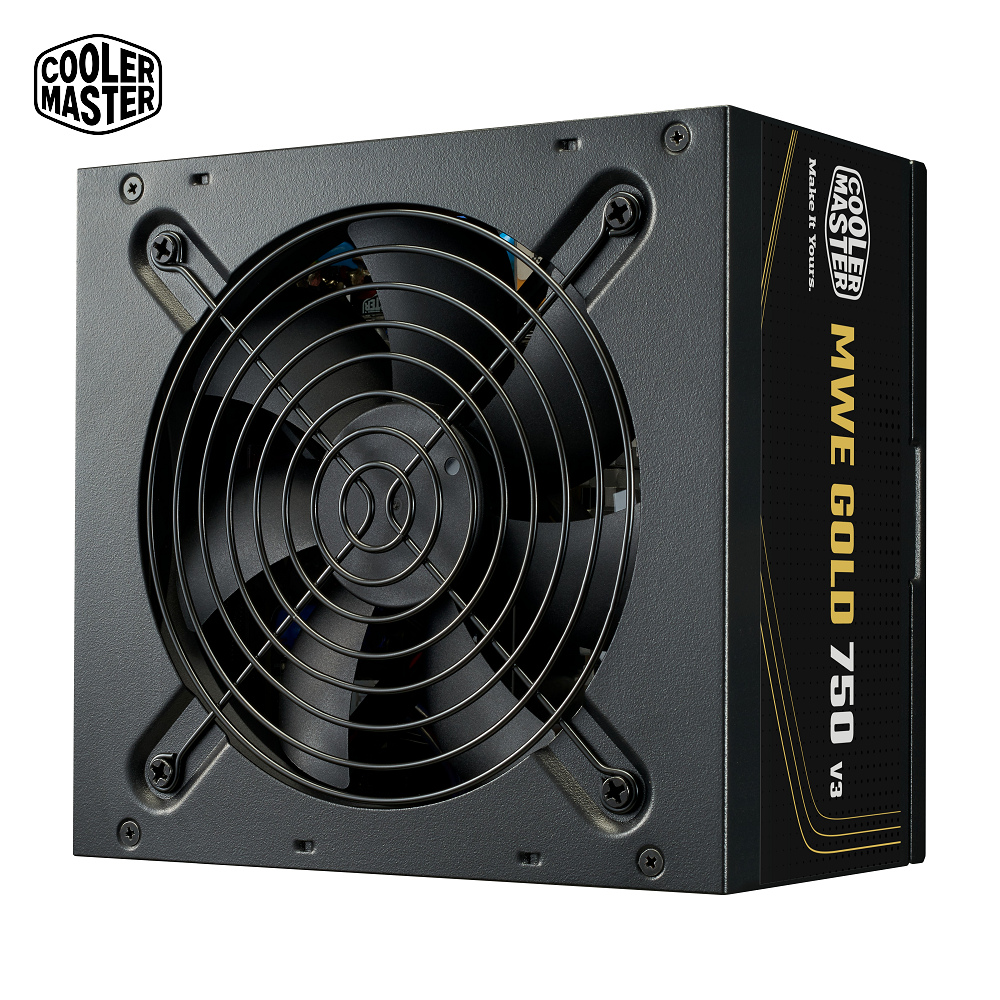 Cooler Master 酷碼 MWE GOLD 750W V3 ATX3.1 直出線 金牌 750w 電源供應器 黑色（其他規格）