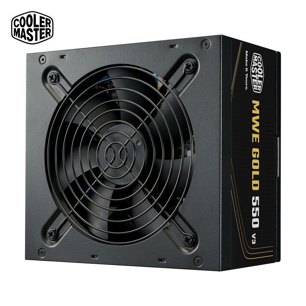 Cooler Master 酷碼 MWE GOLD 550W V3 ATX3.1 直出線 金牌 550W 電源供應器 黑色（其他規格）