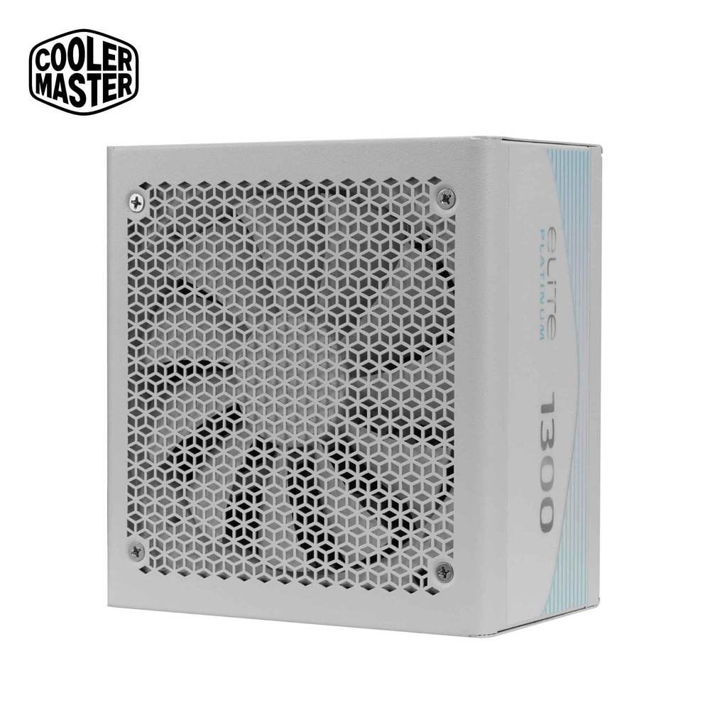 Cooler Master 酷碼 ELITE PLATINUM 1300W ATX3.1 白金牌 全模組 電源供應器 白色