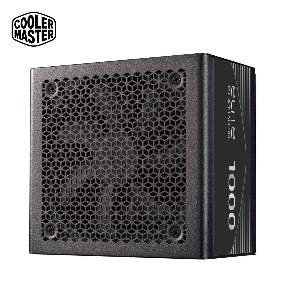 Cooler Master 酷碼 ELITE PLATINUM 1000W ATX3.1 白金牌 全模組 電源供應器 黑色