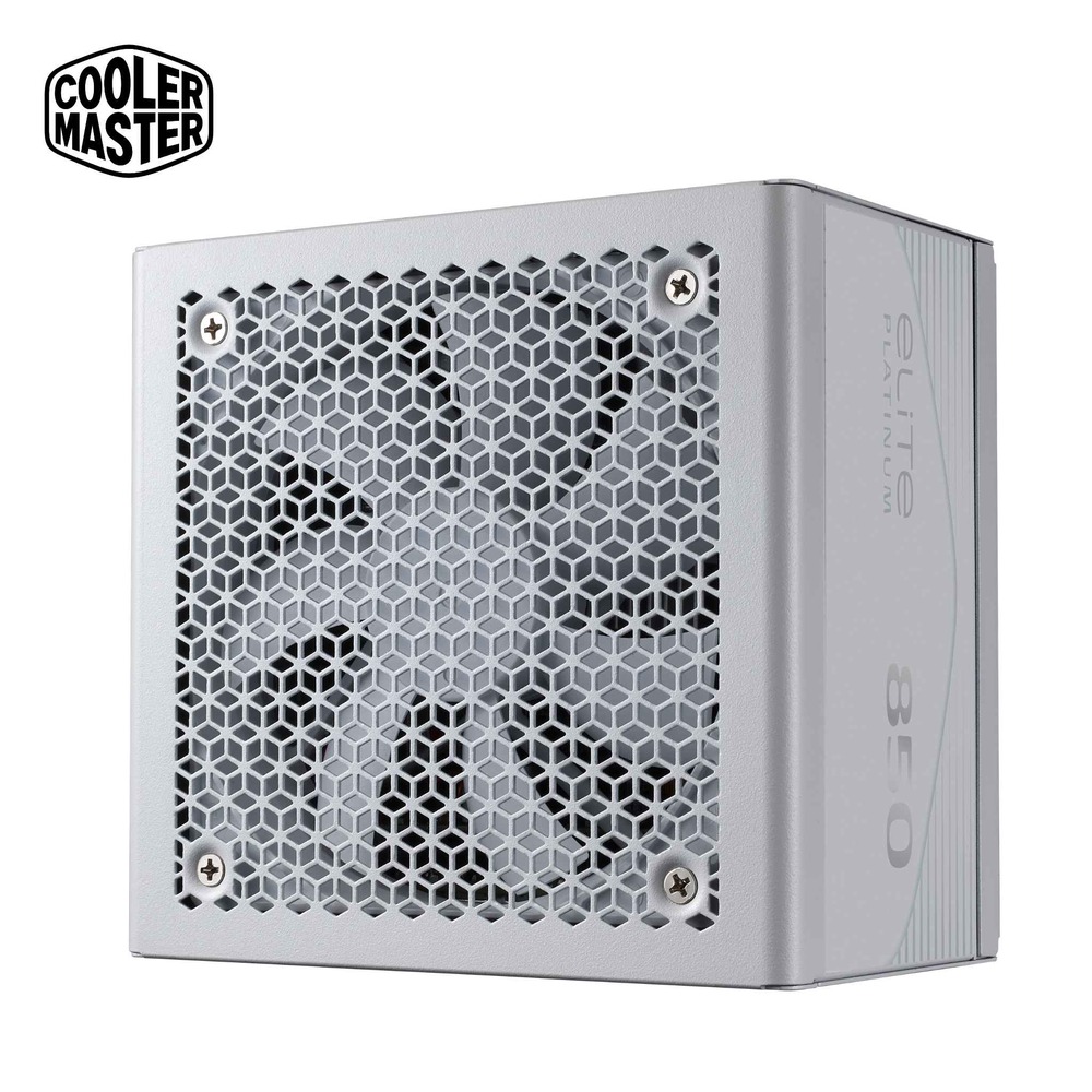 Cooler Master 酷碼 ELITE PLATINUM 850W ATX3.1 白金牌 全模組 電源供應器 白色