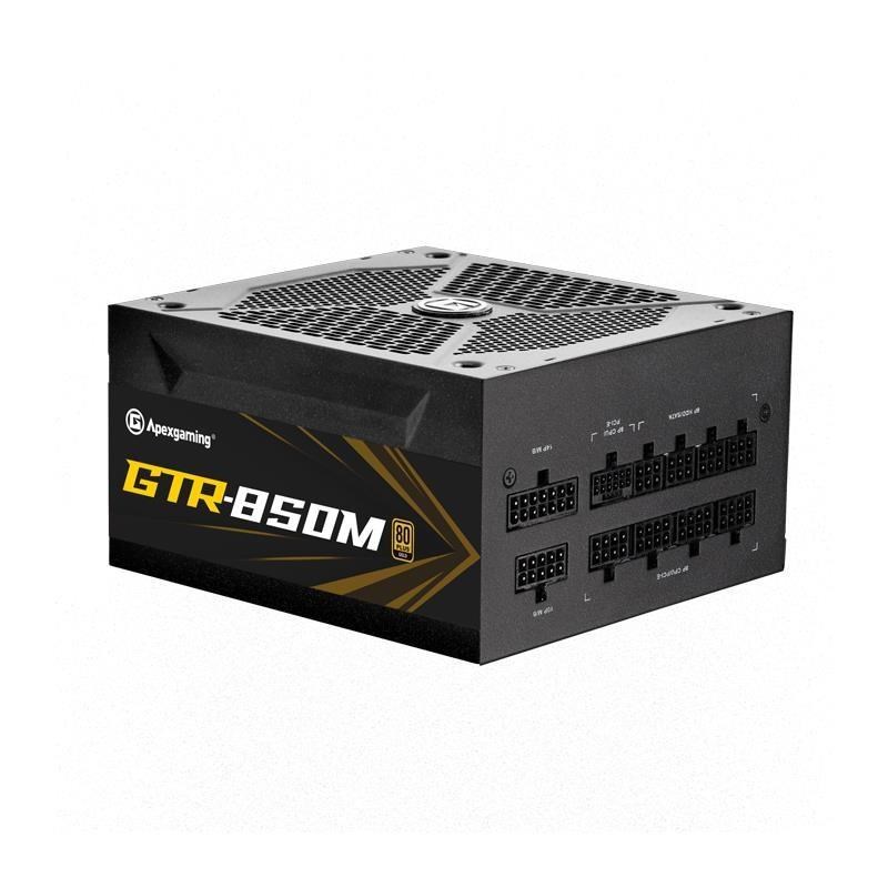 Apexgaming 美商艾湃 GTR850M 金牌/全模/ATX3.0黑色 電源