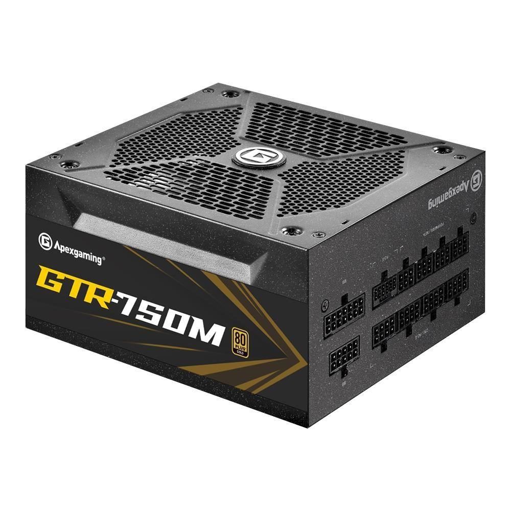 Apexgaming 美商艾湃 GTR750M 金牌/全模/ATX3.0黑色 電源