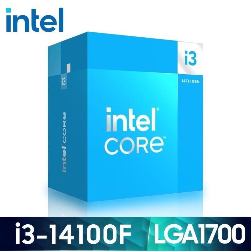 Intel 英特爾 Core I3-14100F 中央處理器