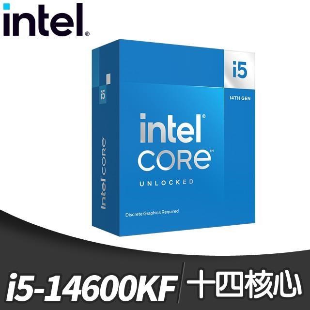 未使用 Intel Core i5-14600KF LGA1700 CPU Intel 英特爾Core i5-14600KF Tray版14核20線程LGA1700處理器無內顯3年