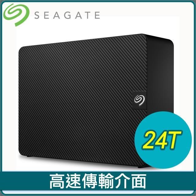 Seagate 希捷 新黑鑽 Expansion Desktop 24TB 3.5吋外接硬碟 STKP24000400
