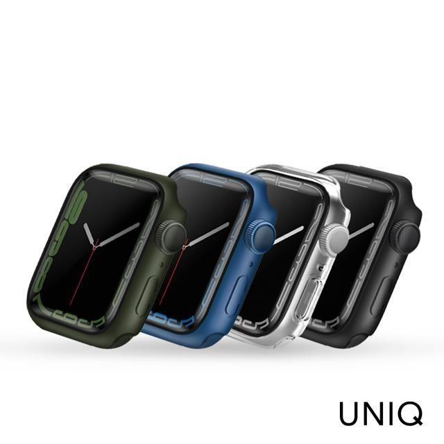 UNIQ 【南紡購物中心】 Legion Apple Watch 7 45mm曲面鋼化玻璃錶殼