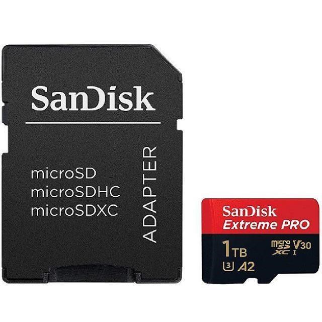 SanDisk 晟碟 1TB 1T microSDXC【200MB/s Extreme Pro】 4K U3 A2 手機記憶卡