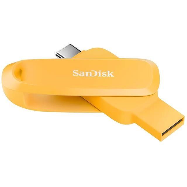 SanDisk 晟碟 32G 32GB Phone Drive TYPE C/A SDDDC6 黃色 USB 3.2 雙頭隨身碟