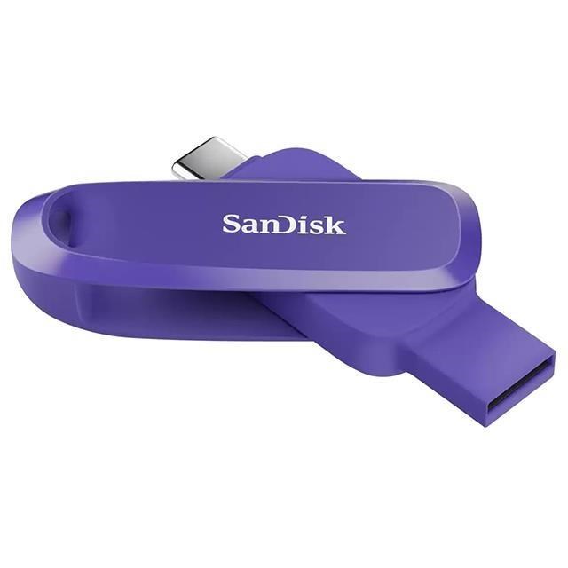 SanDisk 晟碟 64G 64GB Phone Drive TYPE C/A SDDDC6 紫色 USB 3.2 雙頭隨身碟