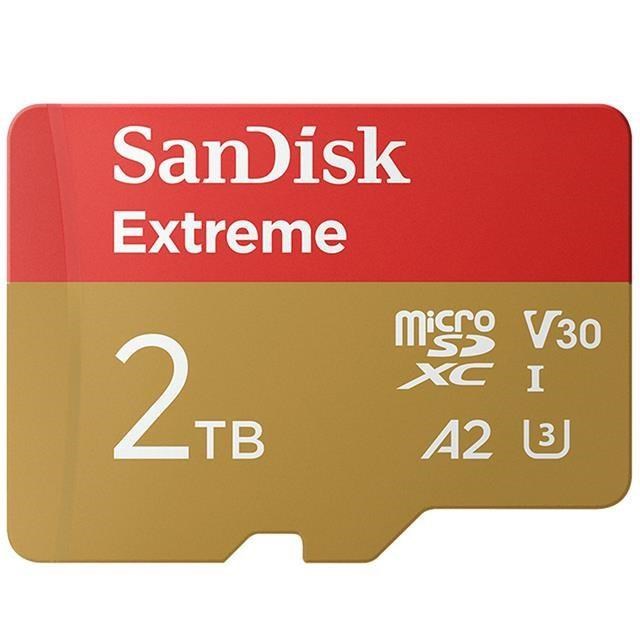 SanDisk 晟碟 2TB 2T microSDXC【240MB/s Extreme】 4K U3 A2 手機記憶卡