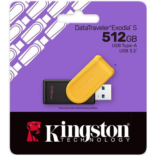 Kingston 金士頓 512GB 512G DataTraveler Exodia S USB 3.2 DTXS/512GB 隨身碟