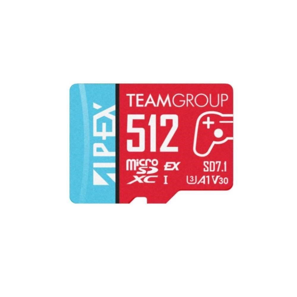 Team 十銓 APEX SD7.1 MicroSD Express 記憶卡 512GB 適用於 Nintendo Switch2 (NS2)
