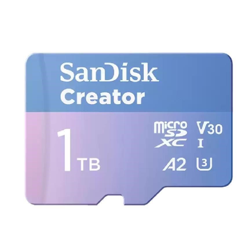 SanDisk 晟碟 1TB 1T Creator microSDXC 190MB/s UHS-I U3 A2 V30 記憶卡