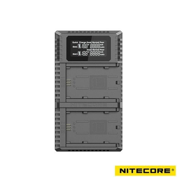 NiteCore 奈特科爾 【南紡購物中心】 USN4 PRO 液晶顯示充電器 For Sony NP-FZ100