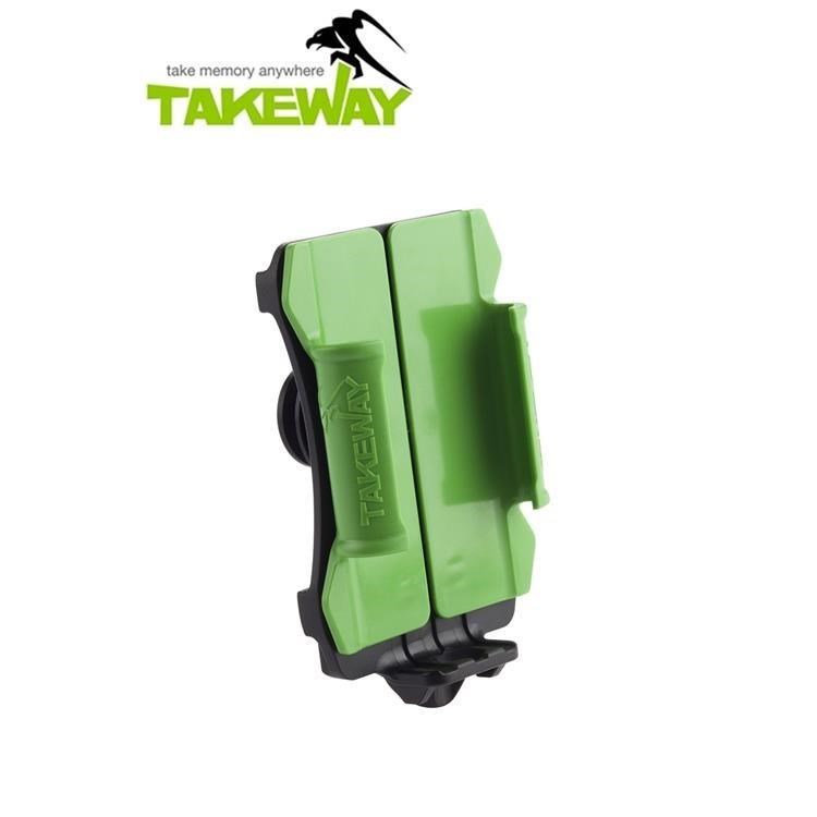 TAKEWAY 【南紡購物中心】 台灣製造運動型手機架T-PH03運動型手機架運動型手機座運動型手機支架運動型手機夾運動手機架運動手