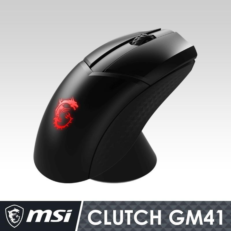 MSI 微星 Clutch GM41 LIGHTWEIGHT 超輕量 無線電競滑鼠