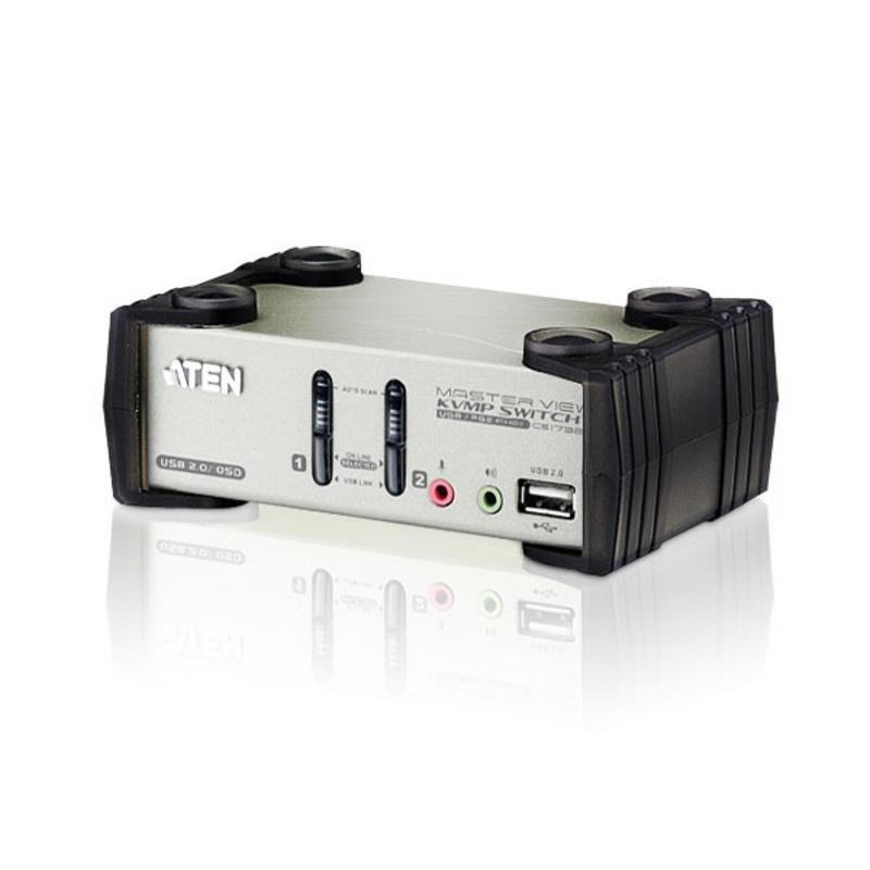ATEN 宏正 CS1732B 2埠USB KVMP多電腦切換器