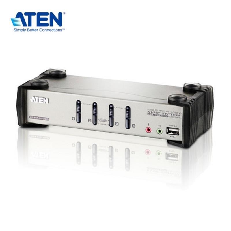 ATEN 宏正 CS1734B 4埠PS/2-USB VGA/音訊 KVMP多電腦切換器(具備OSD功能)