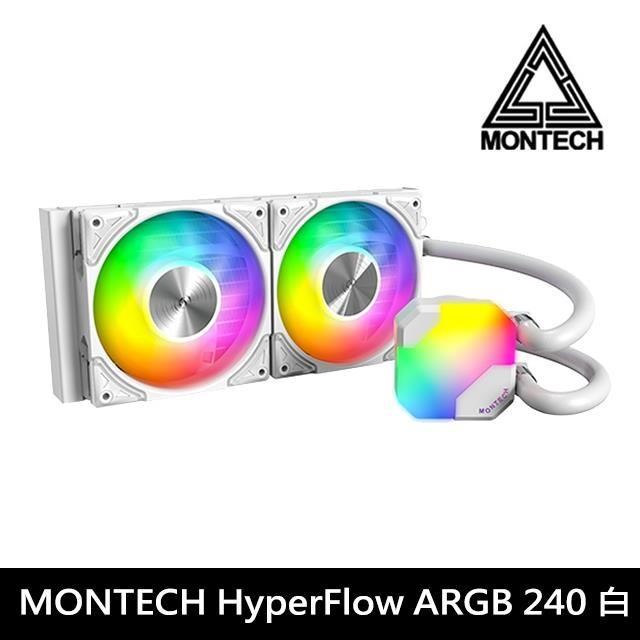 Montech HyperFlow ARGB 240mm 簡易水冷 HyperFlow ARGB 240 - MONTECH