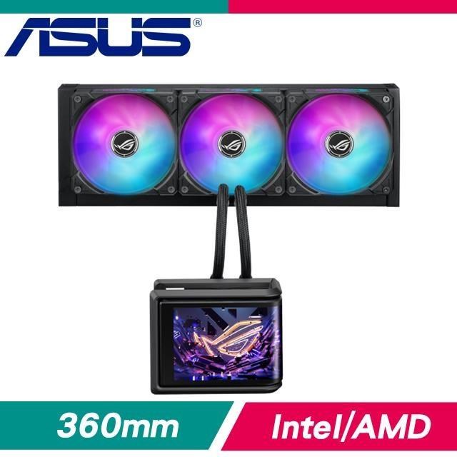 ASUS 華碩 ROG RYUO IV SLC 360 ARGB 龍王四代 短管版 水冷CPU散熱器