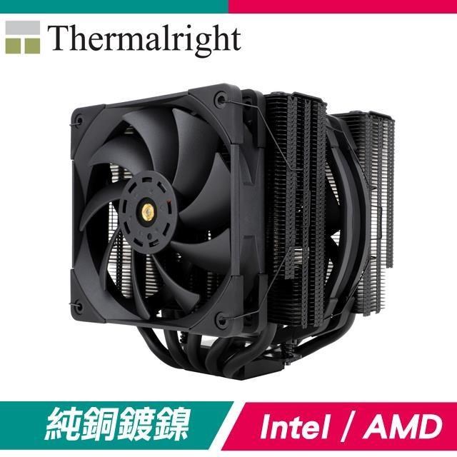 Thermalright 利民 FC 140 黑化版 5導管 275W 雙塔雙風扇 CPU散熱器(高16)