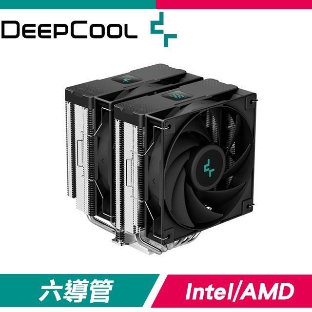 DEEPCOOL 九州風神 AG620 DIGITAL 6導管260W雙塔雙風扇 散熱器(高16.1)