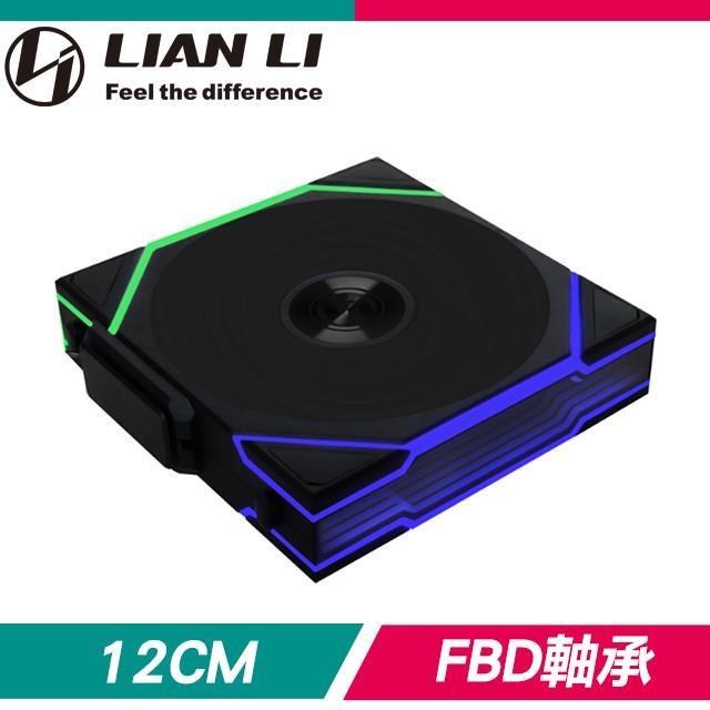 LIAN LI 聯力 UNI FAN TL120 Wireless 單入ARGB風扇《黑》(需搭無線控制器)
