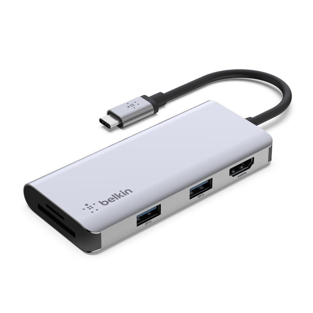 BELKIN USB-C 5合1多媒體集線器 AVC007btSGY