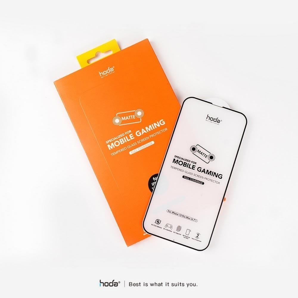 hoda 好貼 Apple iPhone 16系列 0.33 2.5D 電競磨砂玻璃保護貼 手遊款 霧面