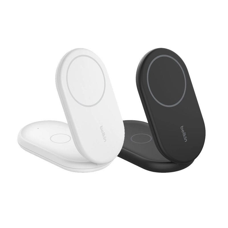 BoostCharge 2合1 Qi2 15W磁力可摺疊無線充電器 WIZ028
