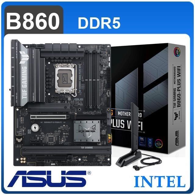 ASUS 華碩 TUF GAMING B860-PLUS WIFI D5 LGA1851主機板(ATX/3+2年保)