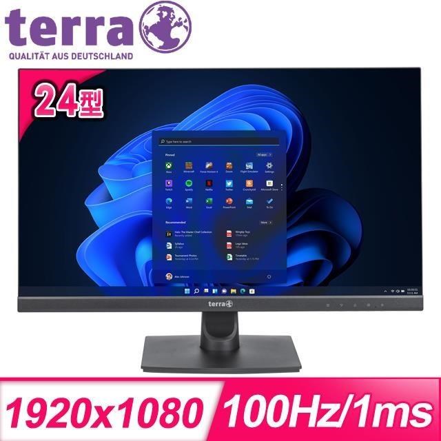 TERRA 德國沃特曼 2442W V2 24型 IPS不閃屏螢幕