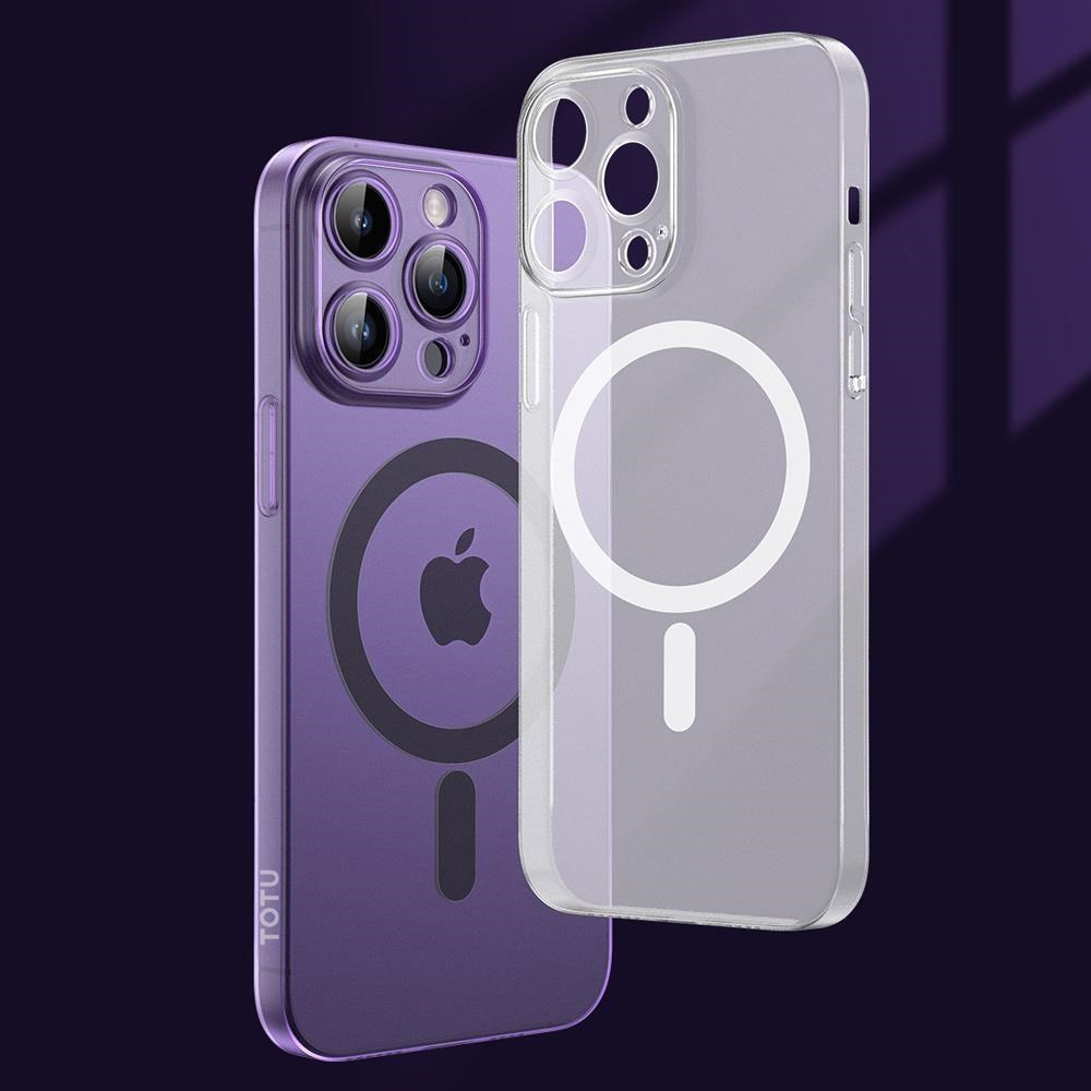 TOTU iPhone14/14Plus/14Pro/14ProMax手機殼保護殼磁吸鏡頭框 零感