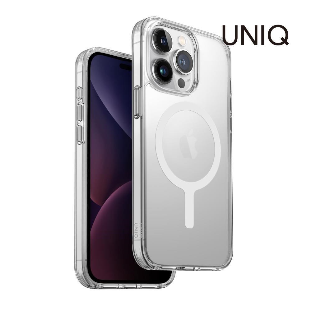 UNIQ 【南紡購物中心】 Lifepro Xtreme 霧面磁吸防摔雙料保護殼 霧透 iPhone 15 / Pro / Pro Max