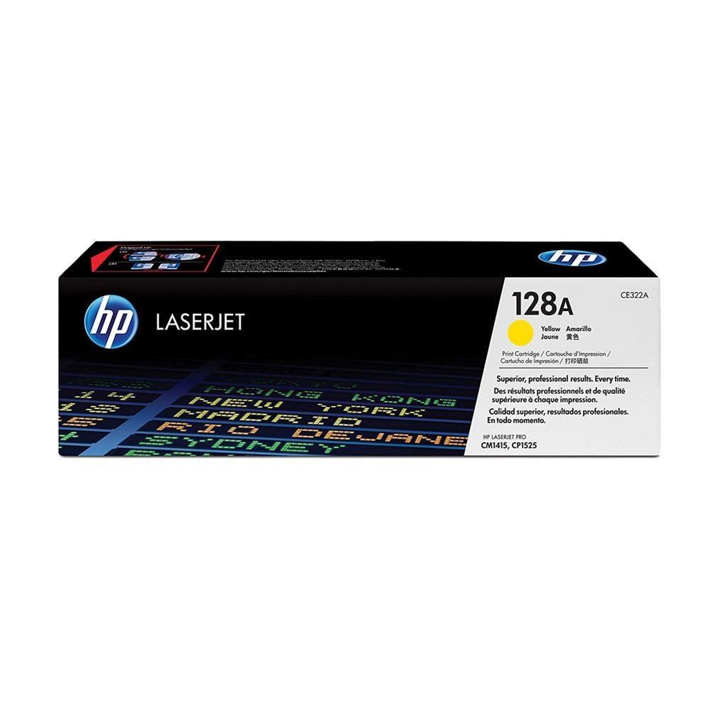 HP 惠普 CE322A/128A 黃 原廠碳粉 適用機型 CM1415fn/CM1415fnw/CP1521n/CP1523n/CP1525n