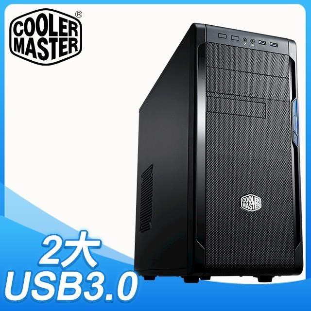 Cooler Master 酷碼 N300升級版 ATX電腦機殼《黑》