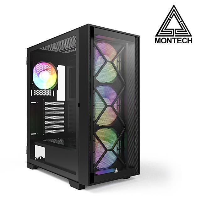 MONTECH Air 1000 PREMIUM ATX電腦機殼(黑)