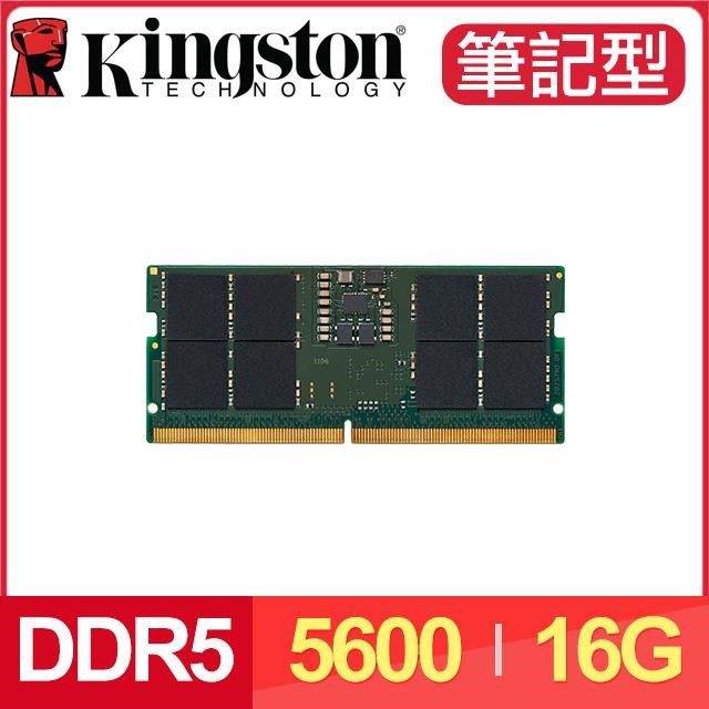 Kingston 金士頓DDR5-5600 16G 筆記型記憶體- PChome 24h購物