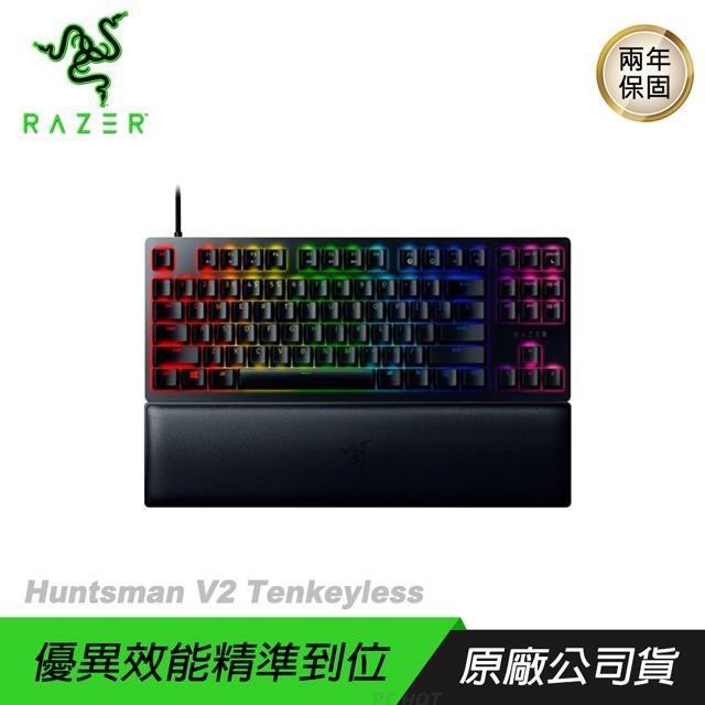 PC/タブレット PC周辺機器 Razer 雷蛇 Huntsman V2 TKL 獵魂光蛛V2 光軸/機械式鍵盤/紅軸/英文版