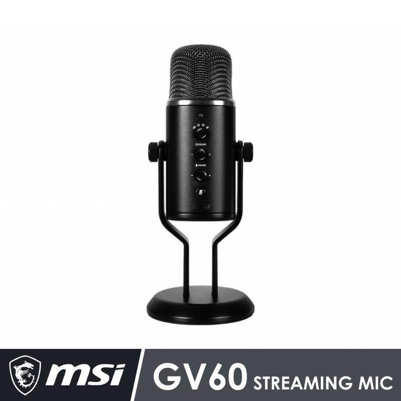 MSI 微星 【南紡購物中心】 IMMERSE GV60 STREAMING MIC 串流麥克風