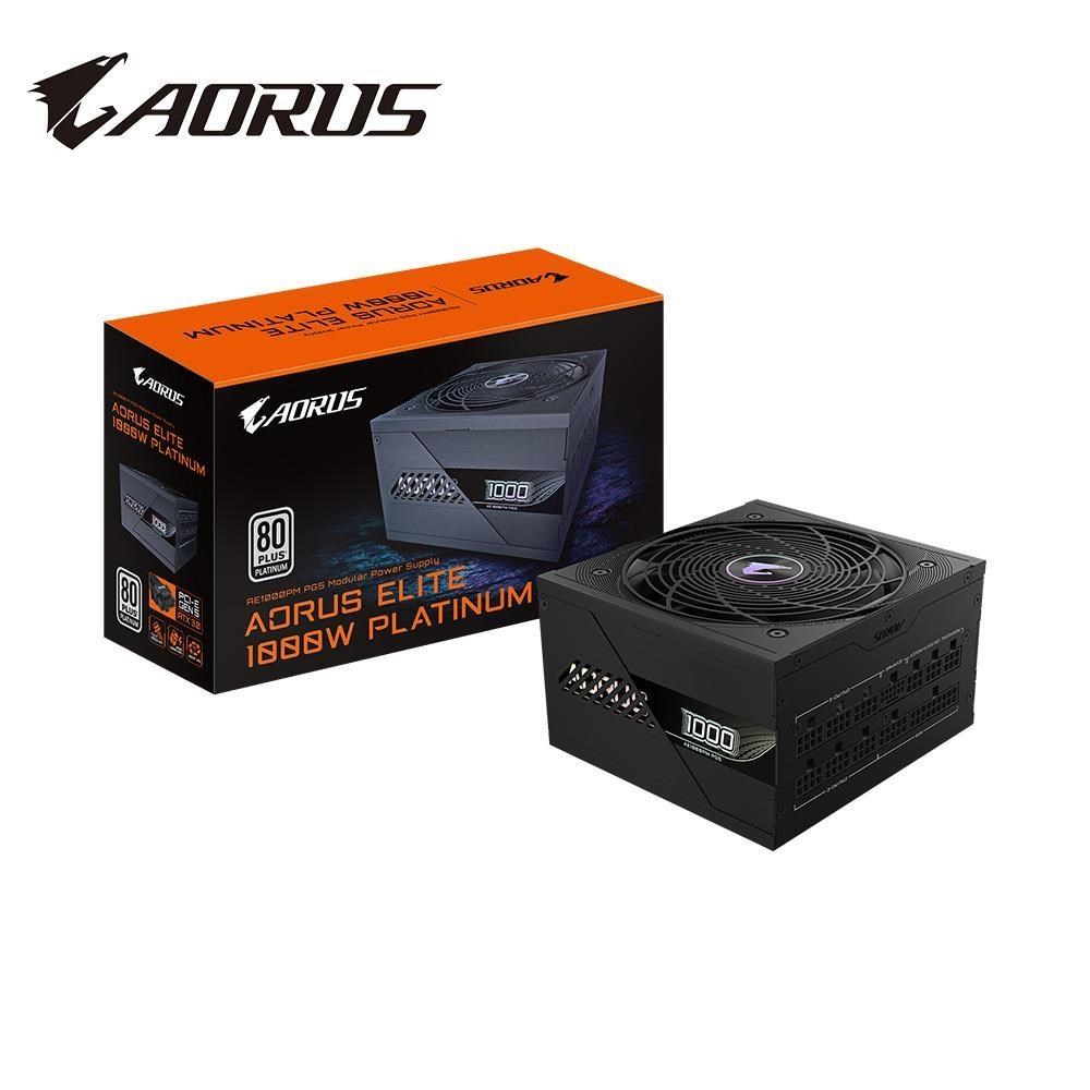 GIGABYTE 技嘉 GP-AE1000PM PG5 白金牌 電源供應器 (黑色)