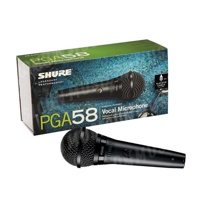 SHURE PGA58-XLR 附贈麥克風線 公司貨