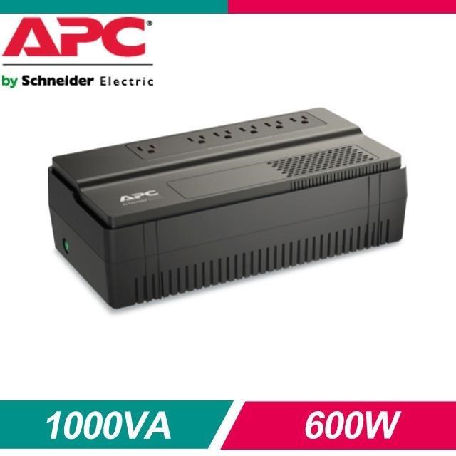 APC Easy-UPS 1000VA 在線互動式不斷電系統 (BV1000-TW)
